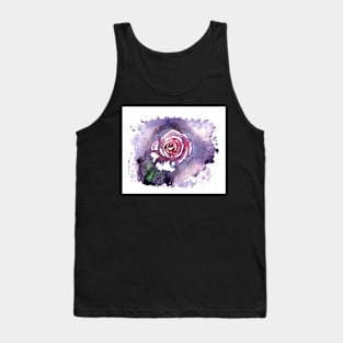 Rainbow Rose Tank Top